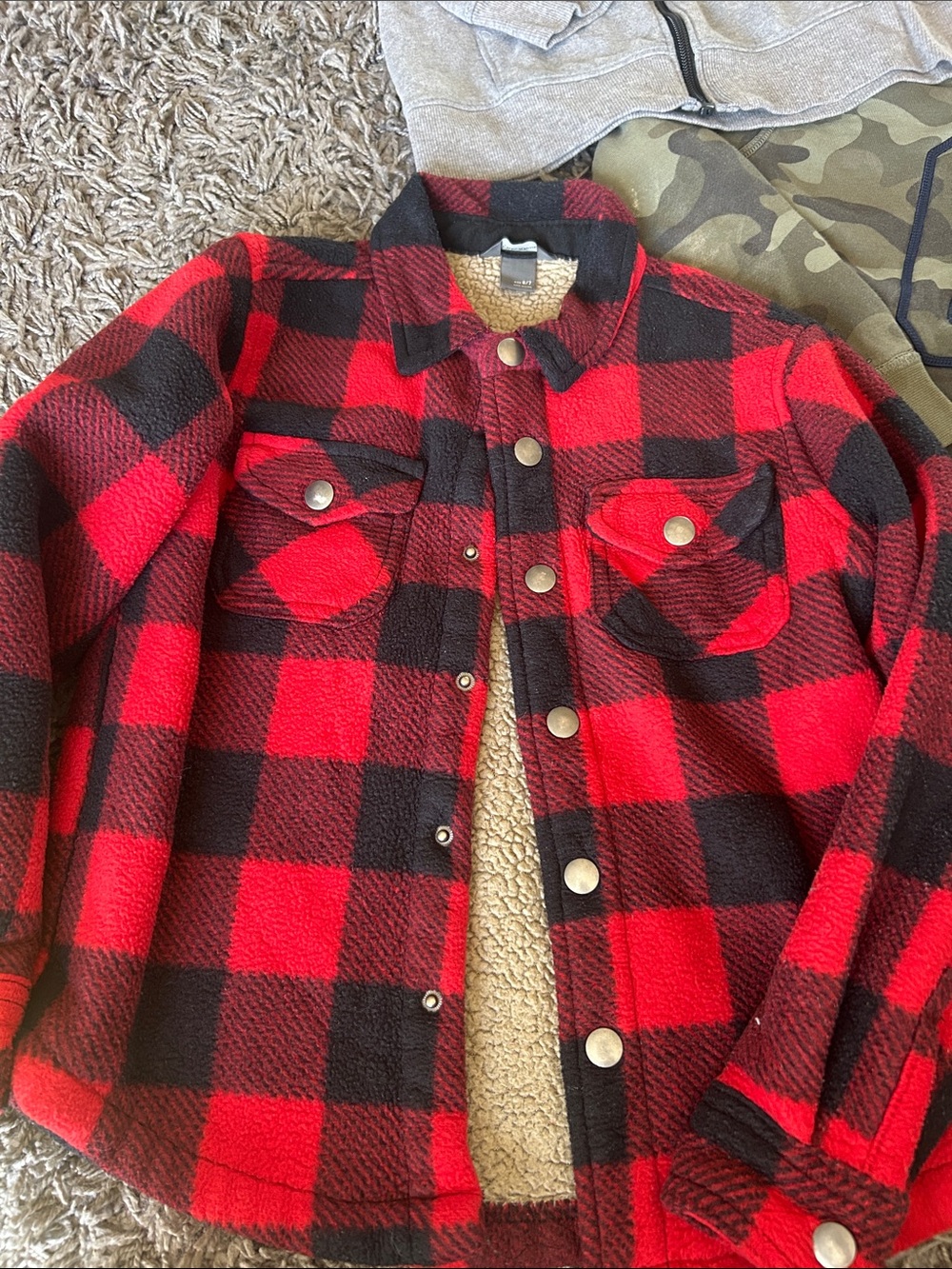 Boy Sweater, Hoodie, and Jacket Bundle Haul Sizes 6/7 - Picture 2 of 16